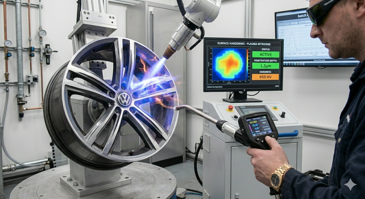 Alloy Wheel Surface Hardening in Mumbai