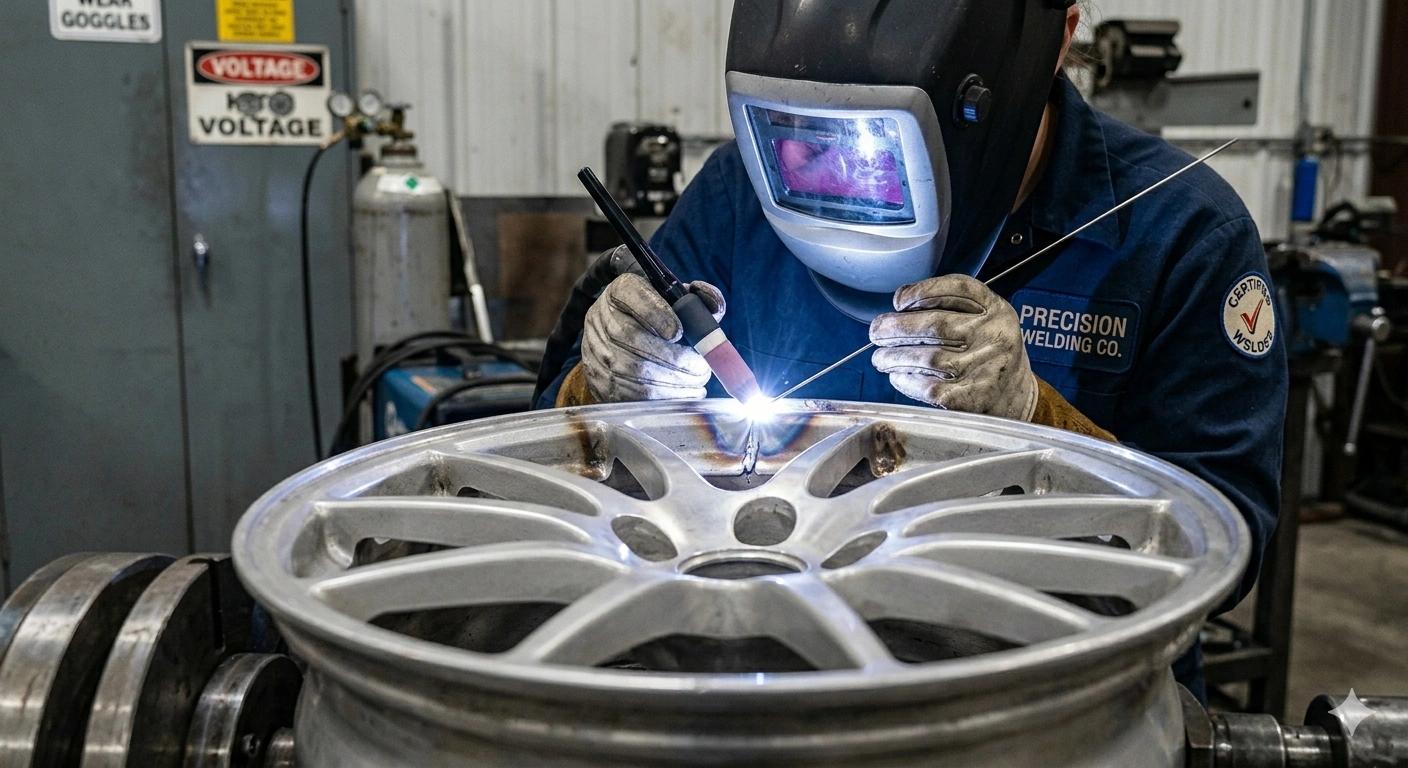 Alloy Wheel Welding Repair in Mumbai