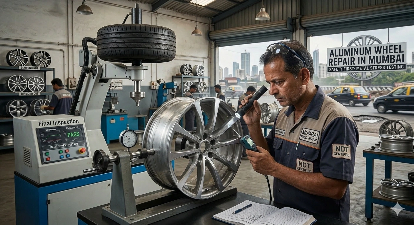 Aluminum Wheel Repair in Mumbai
