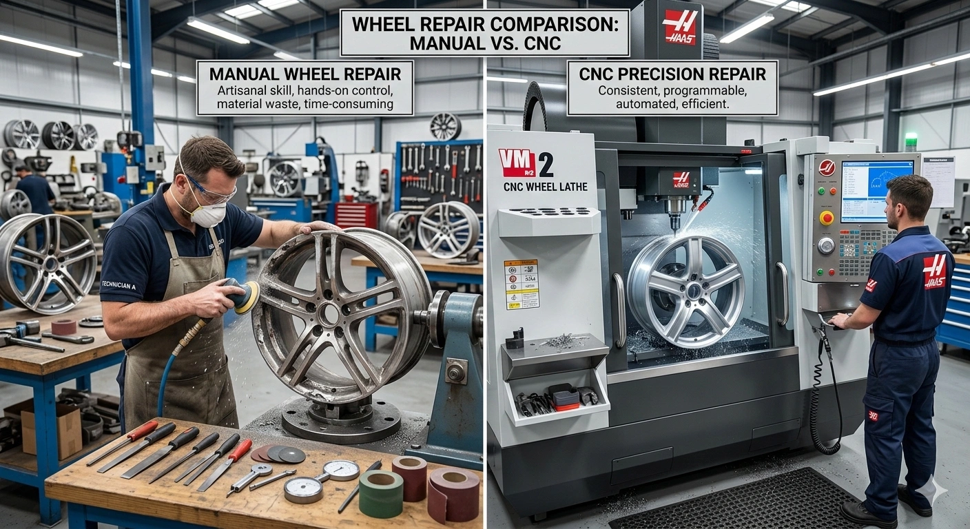 Diamond Cut Alloy Wheel Repair in Mumbai