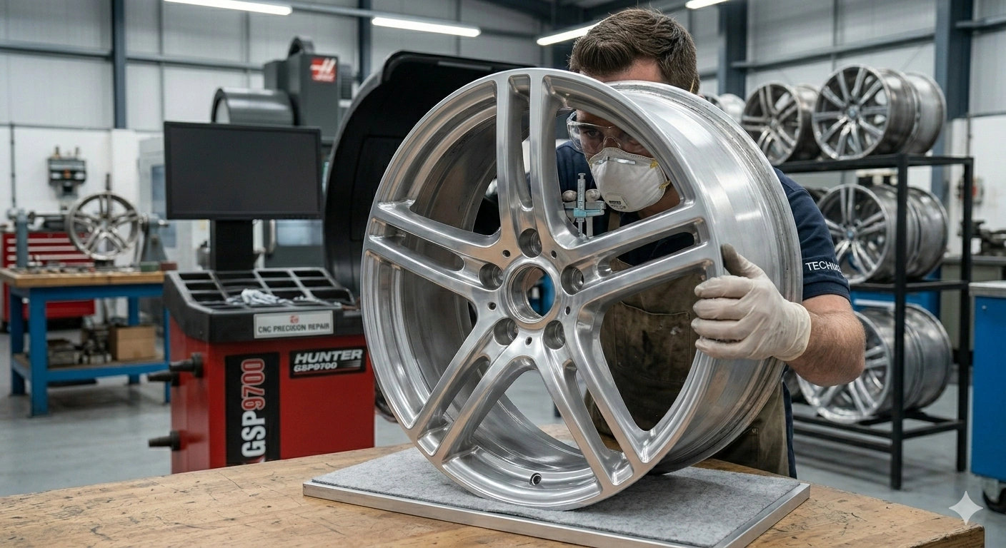 Diamond Cut Alloy Wheel Repair in Mumbai