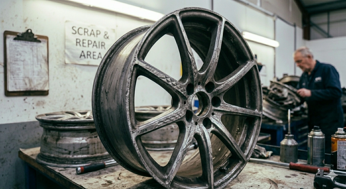 Diamond Cut Alloy Wheel Repair in Mumbai