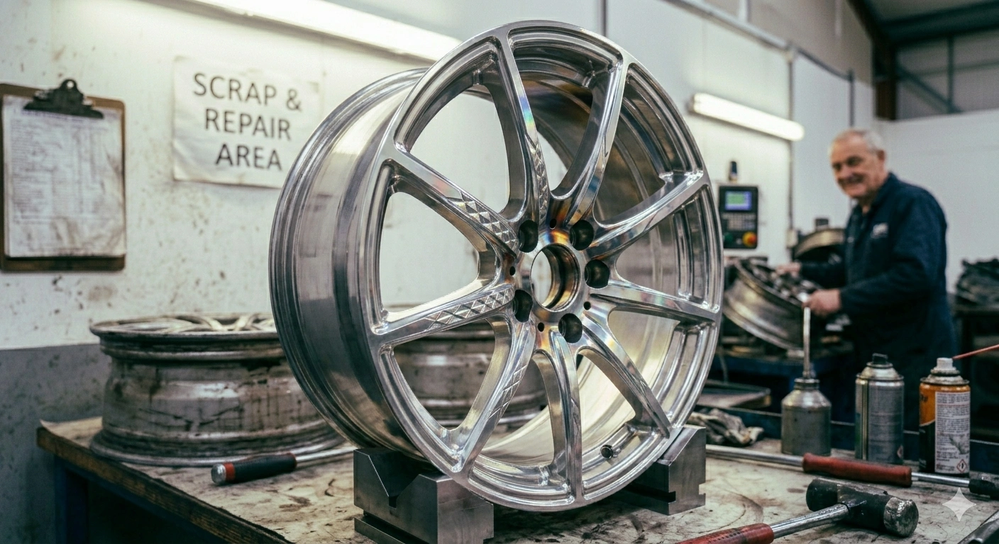 Diamond Cut Alloy Wheel Repair in Mumbai