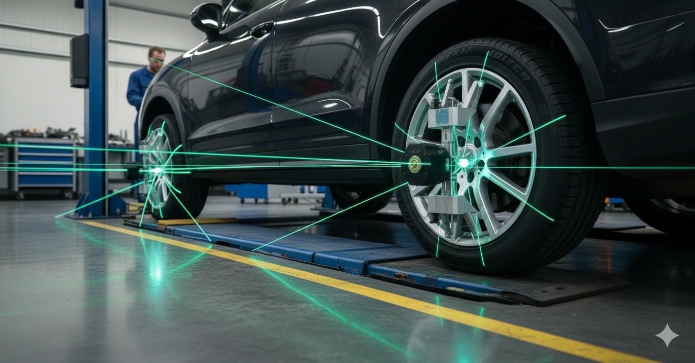 Laser Alignment for Alloy Wheel Repair in Mumbai