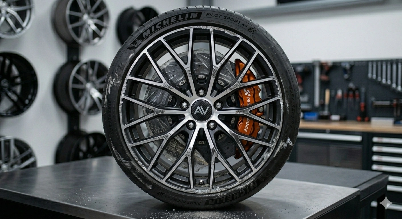 Diamond Cut Alloy Wheel Repair in Mumbai