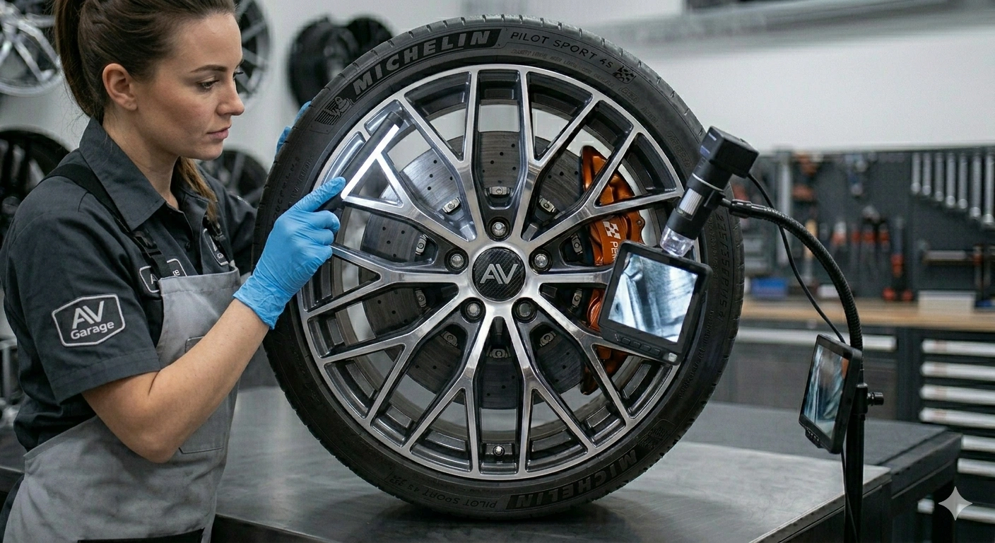 Diamond Cut Alloy Wheel Repair in Mumbai
