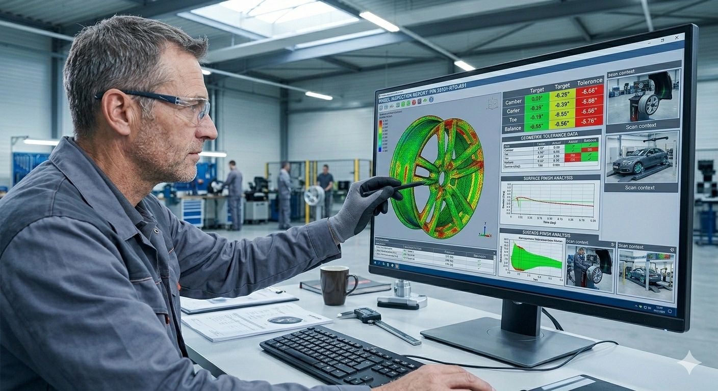 3D Wheel Imaging for Alloy Wheel Repair Mumbai