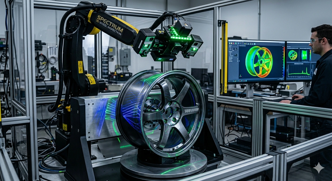 3D Wheel Imaging for Alloy Wheel Repair Mumbai