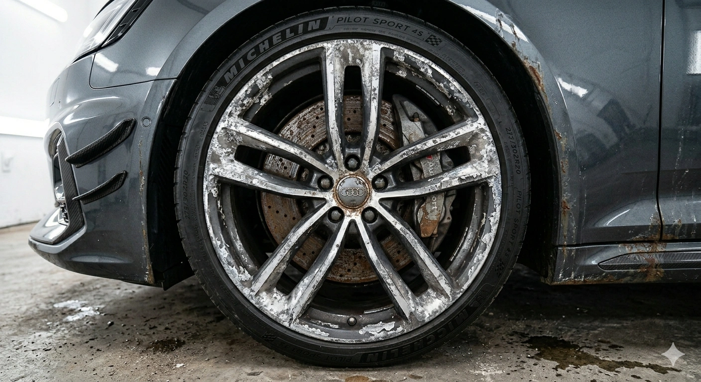 Diamond Cut Alloy Wheel Coating in Mumbai