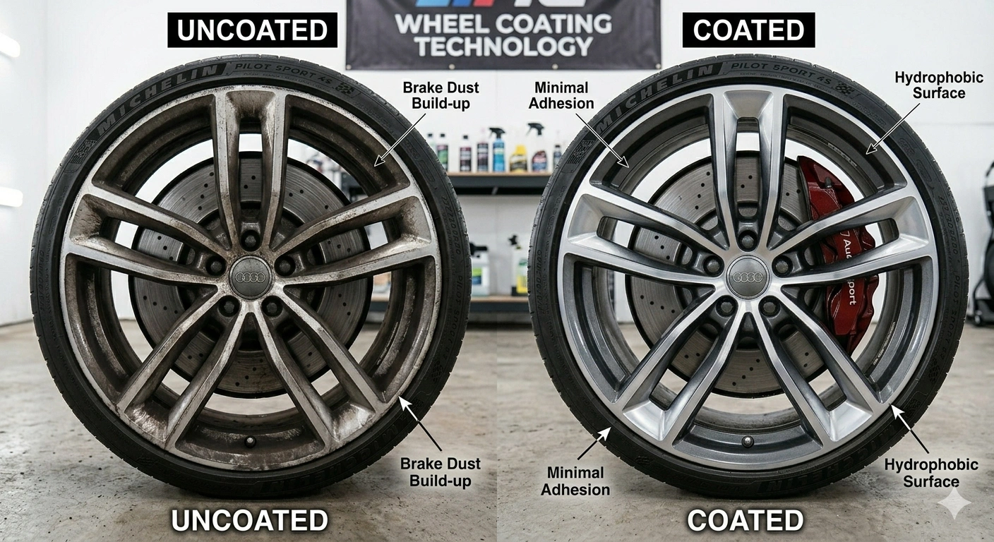 Diamond Cut Alloy Wheel Coating in Mumbai
