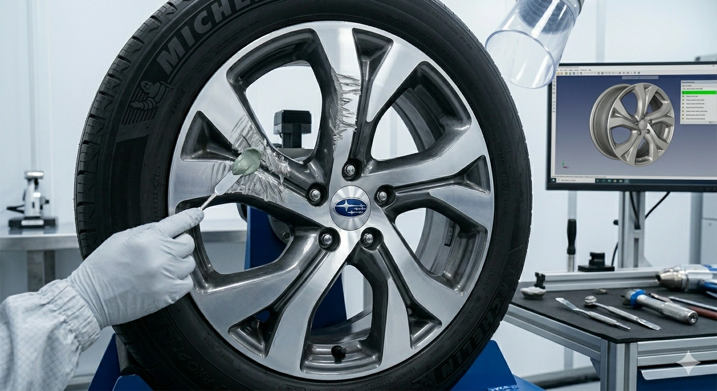 Laser Cleaning Alloy Wheel Repair Mumbai