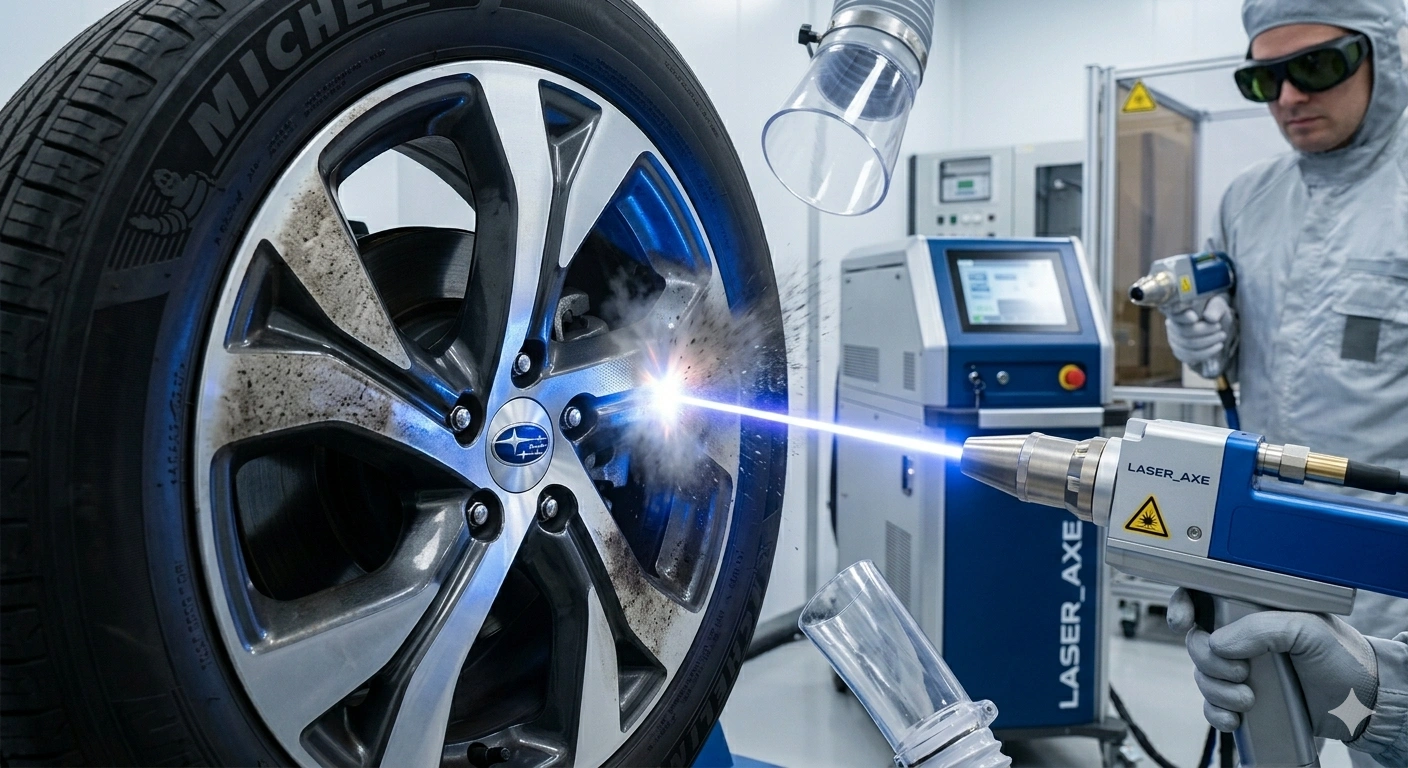 Laser Cleaning Alloy Wheel Repair Mumbai