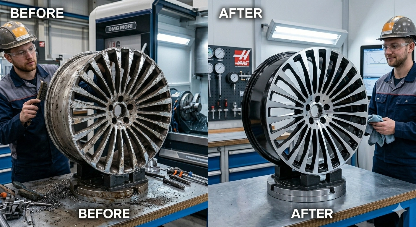 Diamond Cut Alloy Wheel in Mumbai