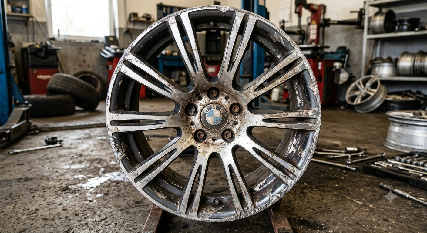 Diamond Cut Alloy Wheel Restoration in Mumbai