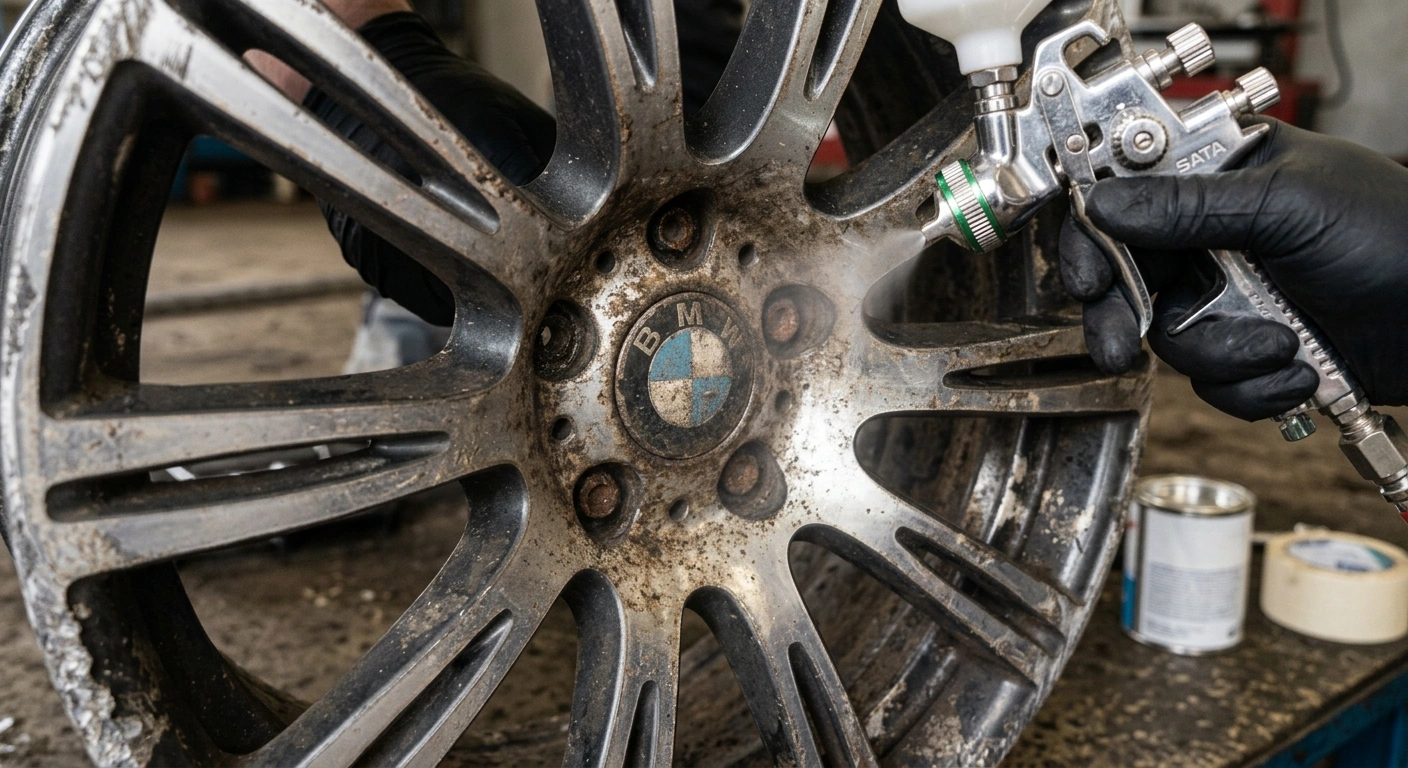 Diamond Cut Alloy Wheel Restoration in Mumbai