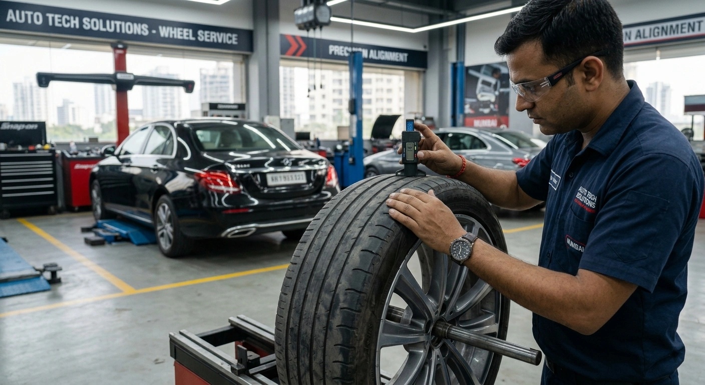 Alloy Wheel Runout in Mumbai