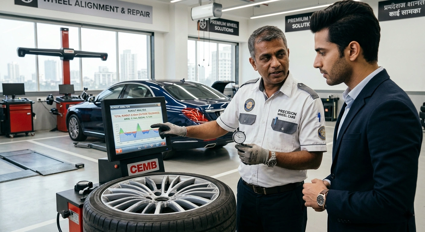 Alloy Wheel Runout in Mumbai