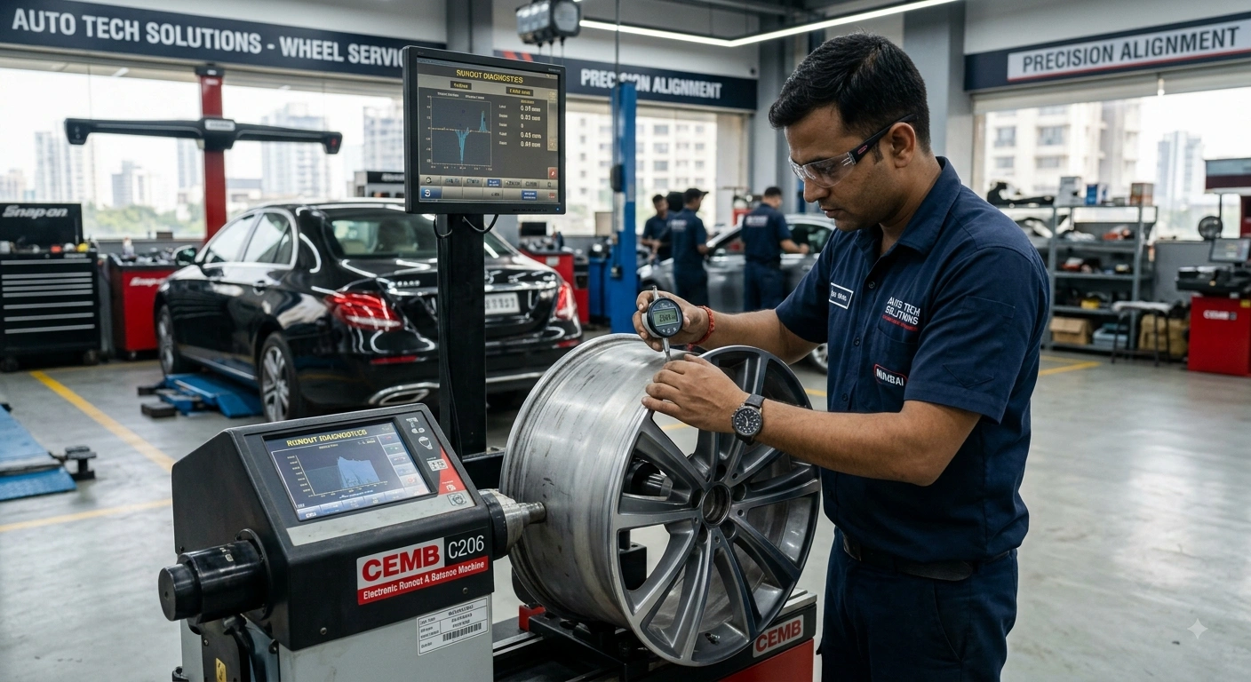 Alloy Wheel Runout in Mumbai