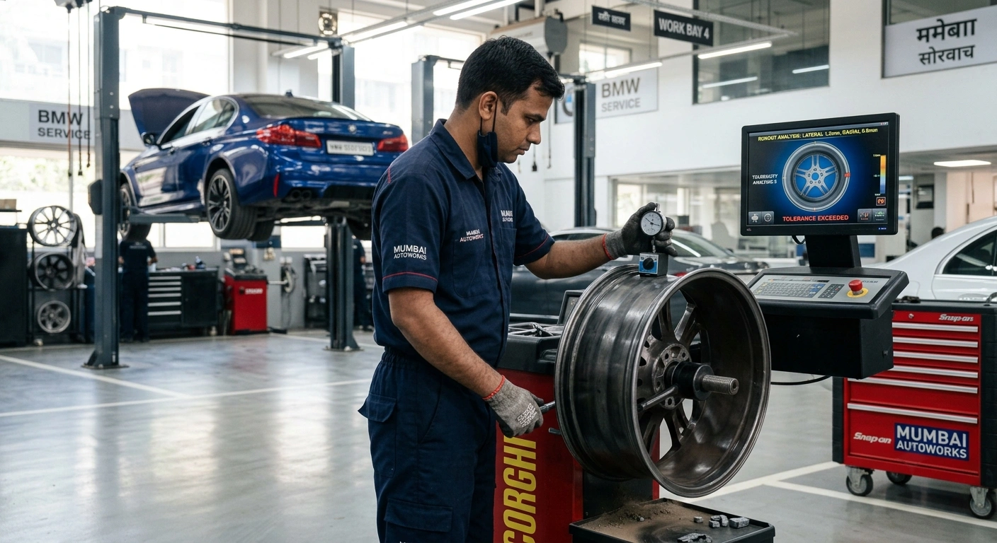 Alloy Wheel Vibration Repair in Mumbai