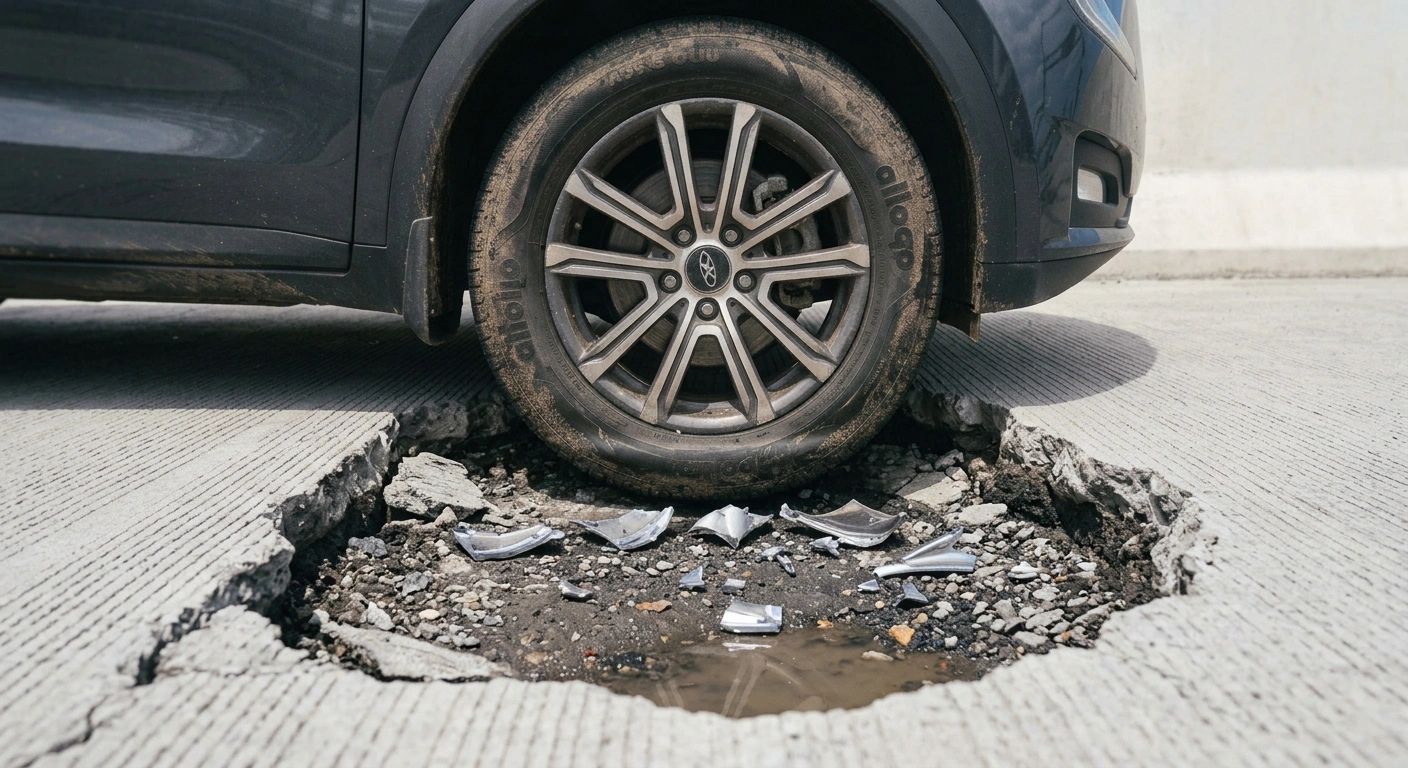Aluminum Wheel Tyre Pressure Loss