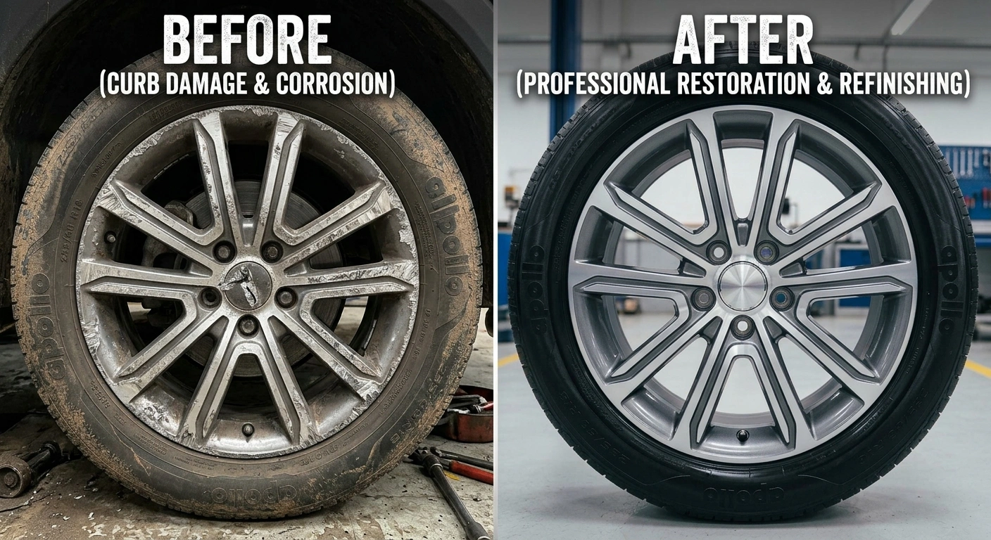 Aluminum Wheel Tyre Pressure Loss