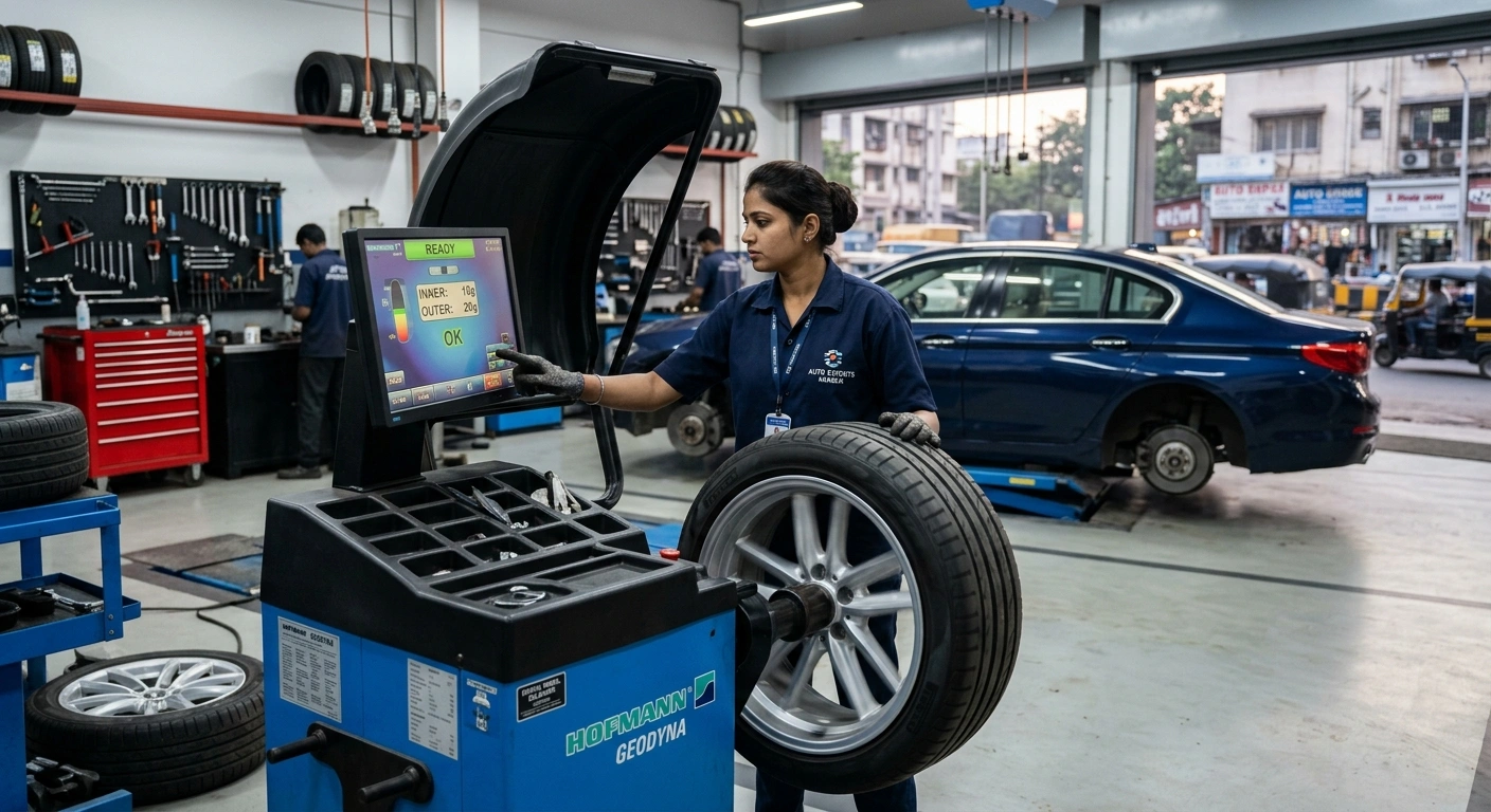 Aluminum Wheel Vibration Repair in Mumbai