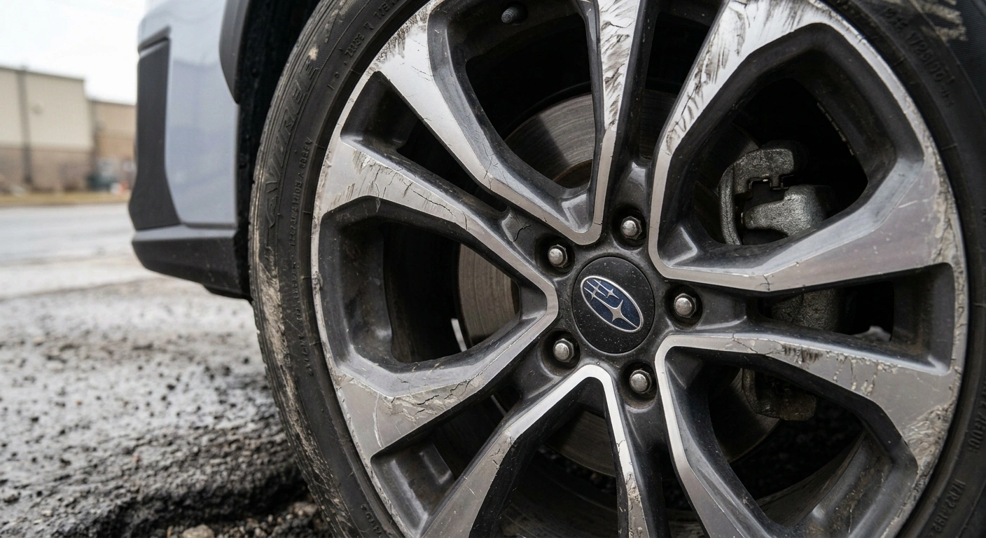 Damaged Alloy Wheel Repair in Mumbai