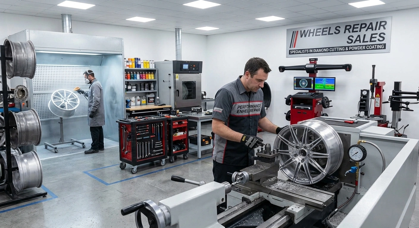 Damaged Alloy Wheel Repair in Mumbai