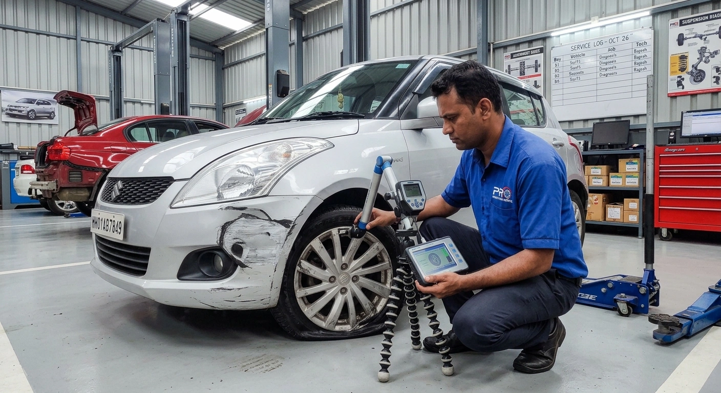 Damaged Mag Wheel Repair in Mumbai