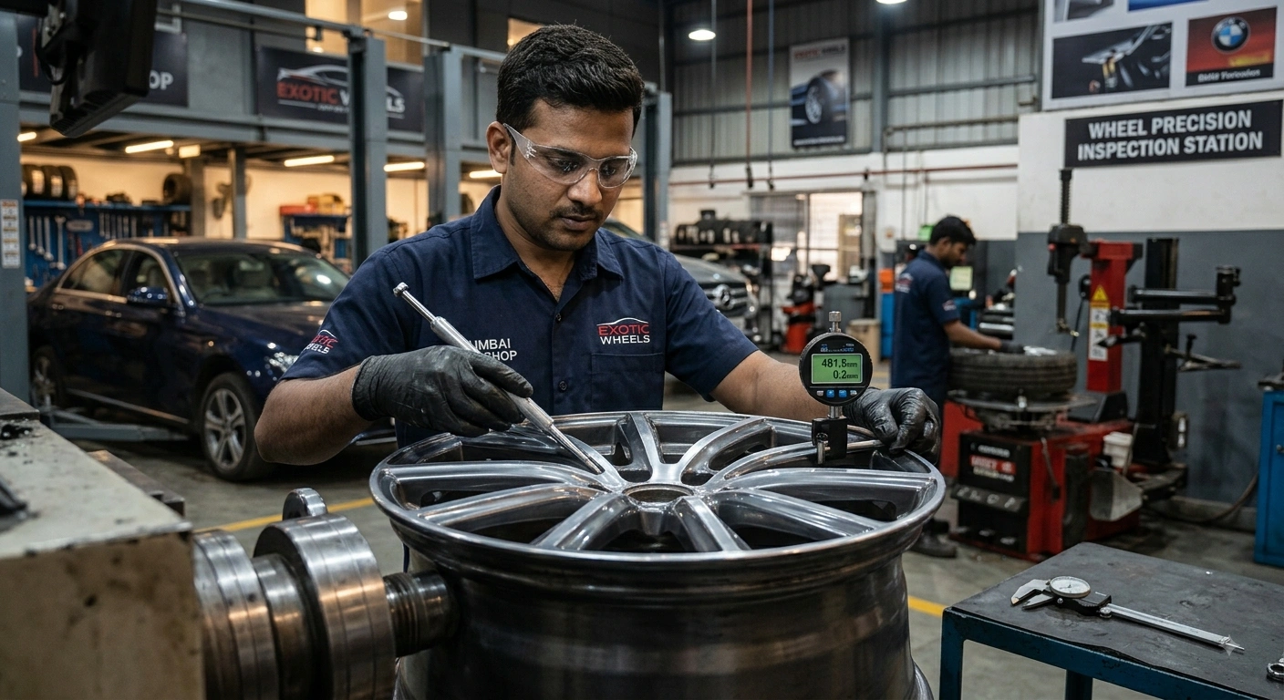 Hidden Aluminum Wheel Damage