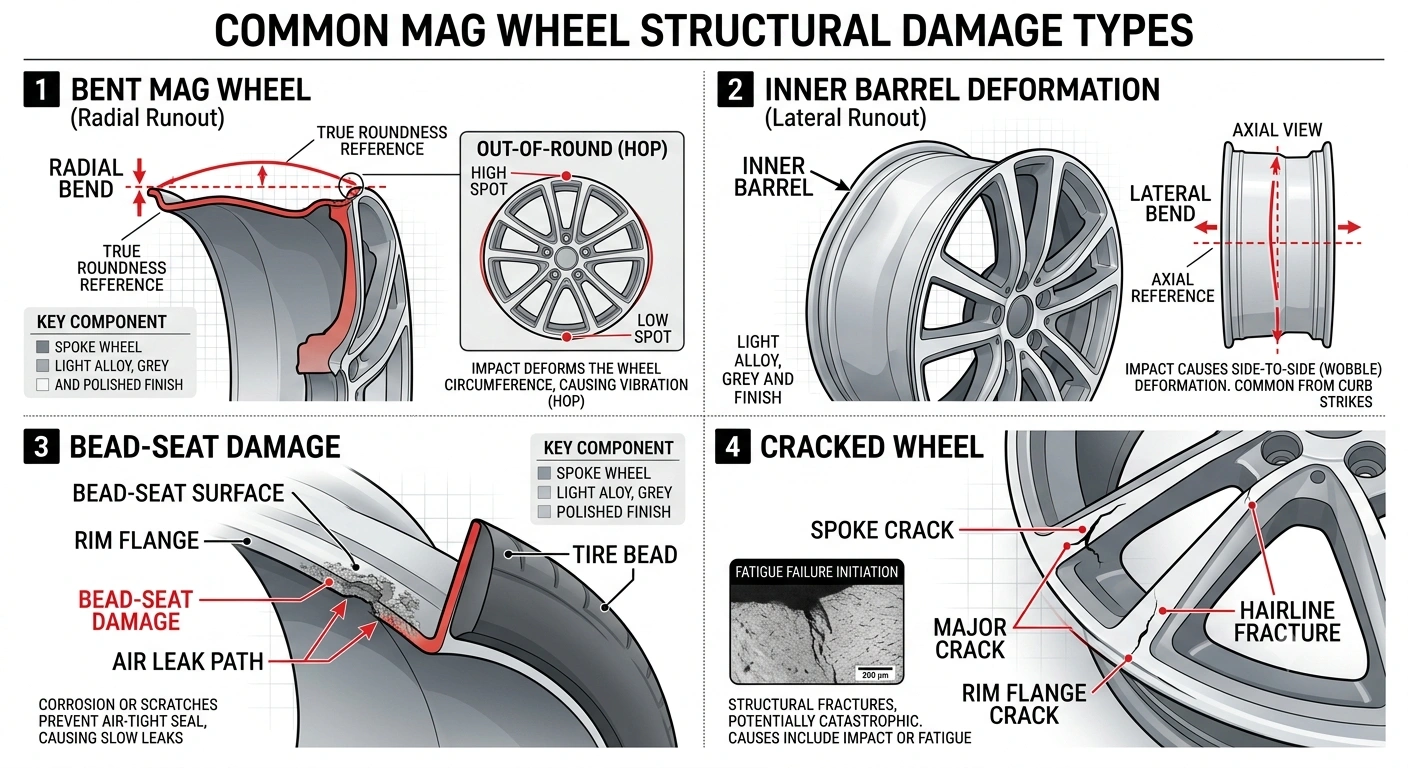 Mag Wheel Damage Repair in Mumbai