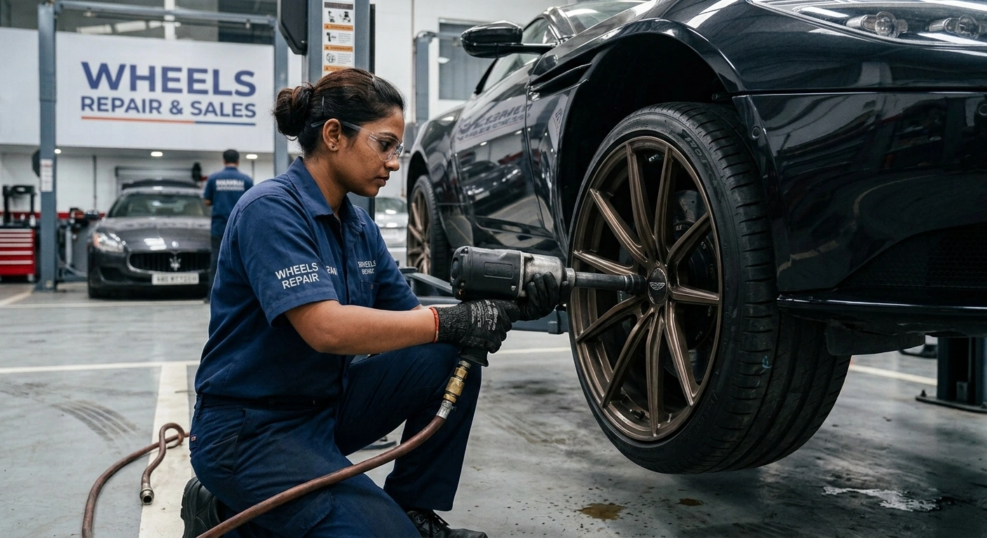Mag Wheel Damage Repair