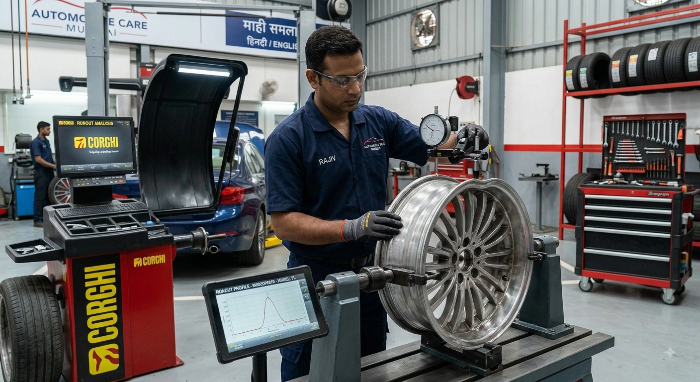 Mag Wheel Vibration Repair in Mumbai