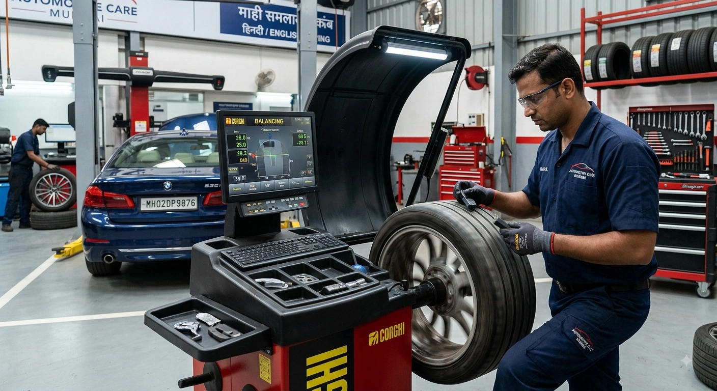 Mag Wheel Vibration Repair in Mumbai