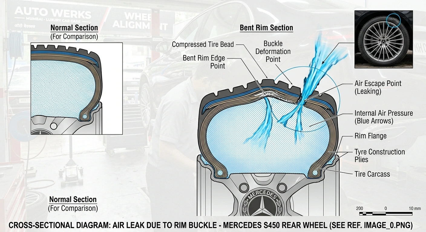 Tyre Air Leak Repair in Mumbai