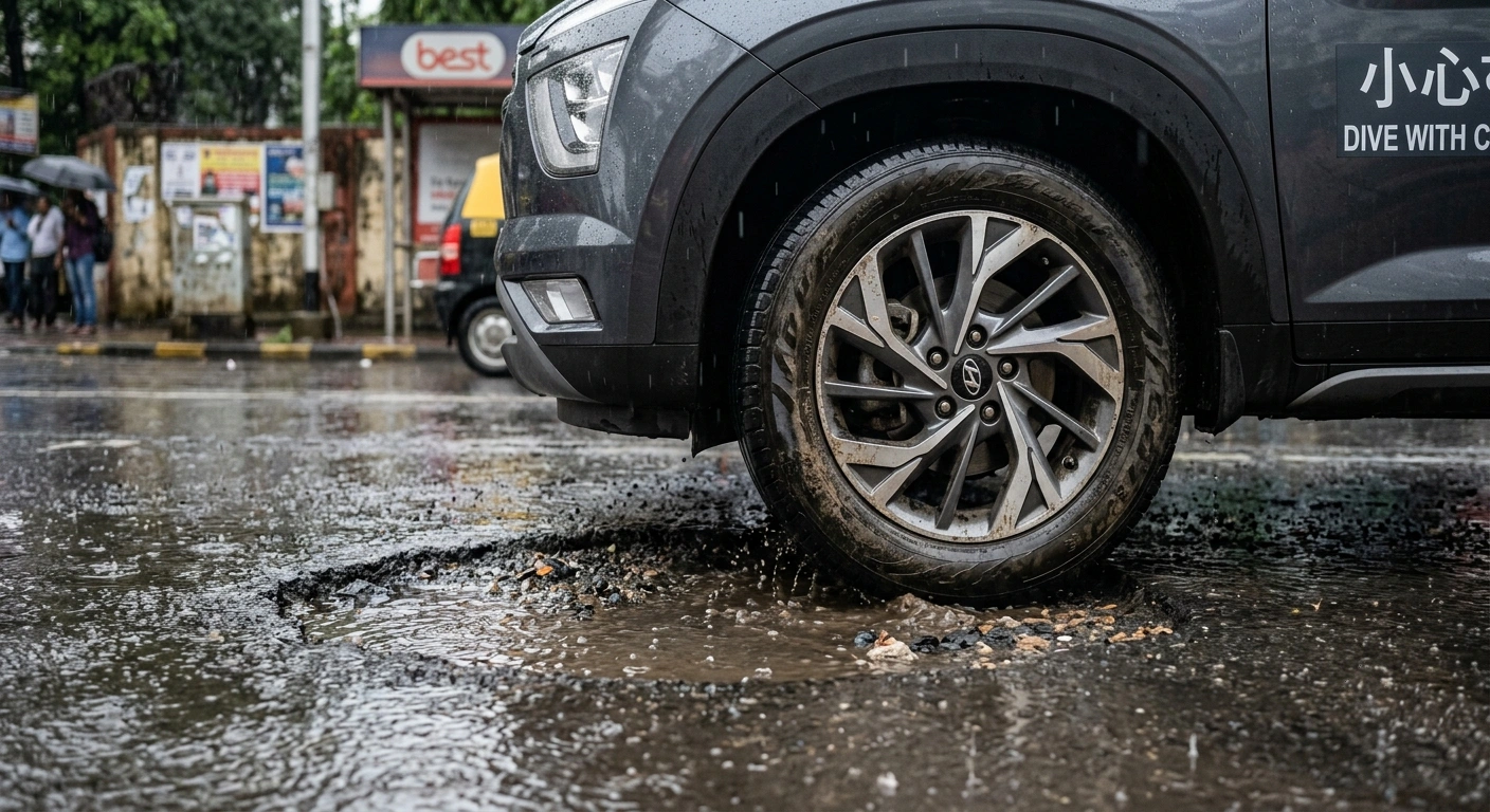 Uneven Tyre Wear Due to Rim Damage