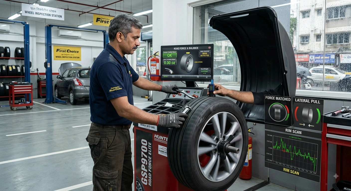 Wheel Vibration Repair in Mumbai