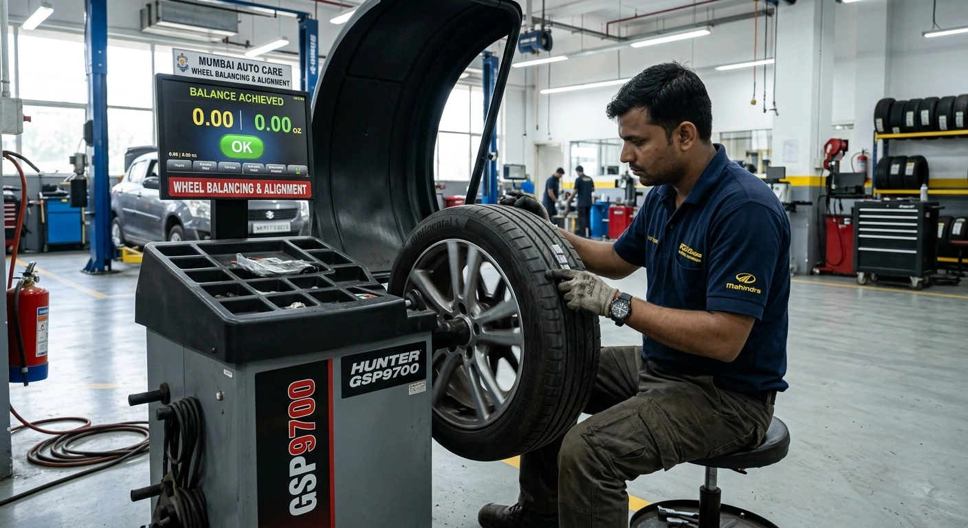 Wheel Vibration Repair in Mumbai